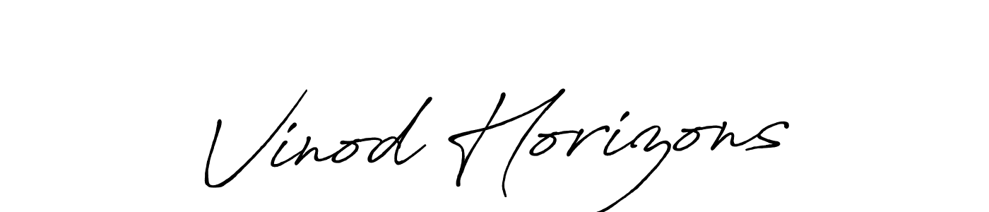 Once you've used our free online signature maker to create your best signature Antro_Vectra_Bolder style, it's time to enjoy all of the benefits that Vinod Horizons name signing documents. Vinod Horizons signature style 7 images and pictures png