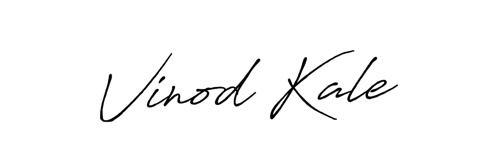 It looks lik you need a new signature style for name Vinod Kale. Design unique handwritten (Antro_Vectra_Bolder) signature with our free signature maker in just a few clicks. Vinod Kale signature style 7 images and pictures png