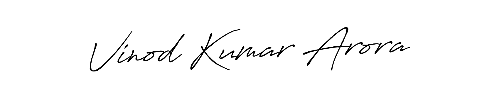 Here are the top 10 professional signature styles for the name Vinod Kumar Arora. These are the best autograph styles you can use for your name. Vinod Kumar Arora signature style 7 images and pictures png