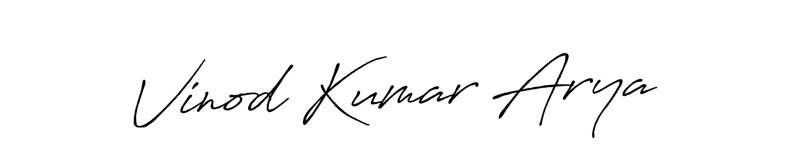 This is the best signature style for the Vinod Kumar Arya name. Also you like these signature font (Antro_Vectra_Bolder). Mix name signature. Vinod Kumar Arya signature style 7 images and pictures png