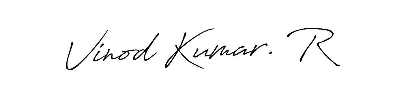 Here are the top 10 professional signature styles for the name Vinod Kumar. R. These are the best autograph styles you can use for your name. Vinod Kumar. R signature style 7 images and pictures png