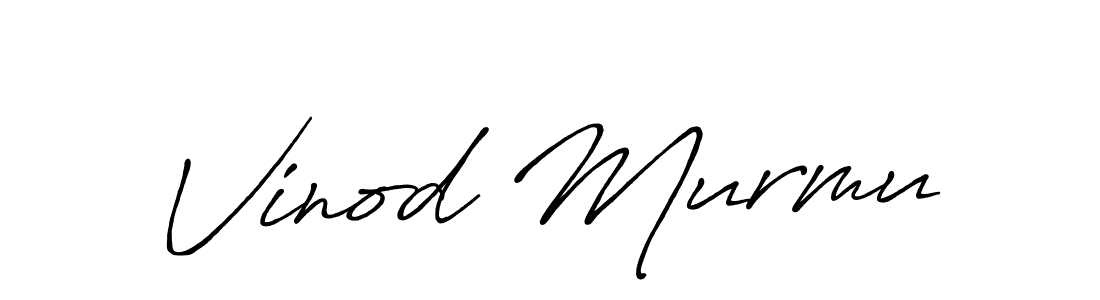 if you are searching for the best signature style for your name Vinod Murmu. so please give up your signature search. here we have designed multiple signature styles  using Antro_Vectra_Bolder. Vinod Murmu signature style 7 images and pictures png