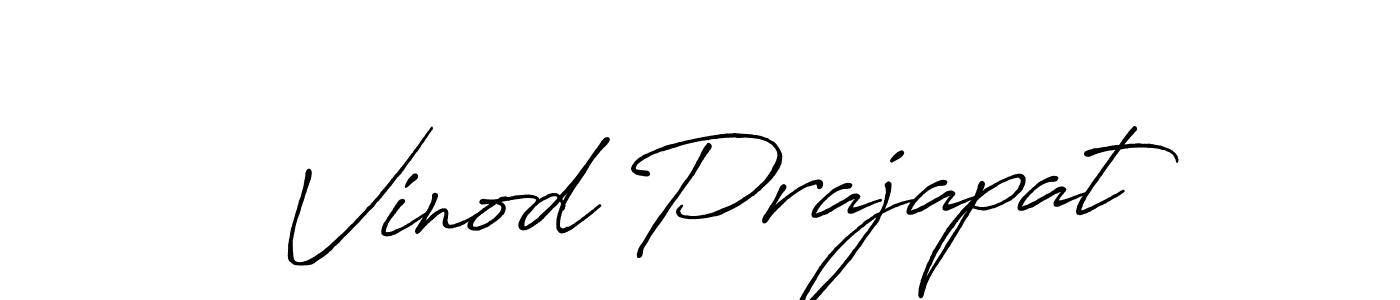Also You can easily find your signature by using the search form. We will create Vinod Prajapat name handwritten signature images for you free of cost using Antro_Vectra_Bolder sign style. Vinod Prajapat signature style 7 images and pictures png