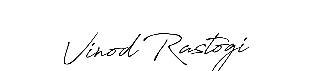 How to make Vinod Rastogi signature? Antro_Vectra_Bolder is a professional autograph style. Create handwritten signature for Vinod Rastogi name. Vinod Rastogi signature style 7 images and pictures png