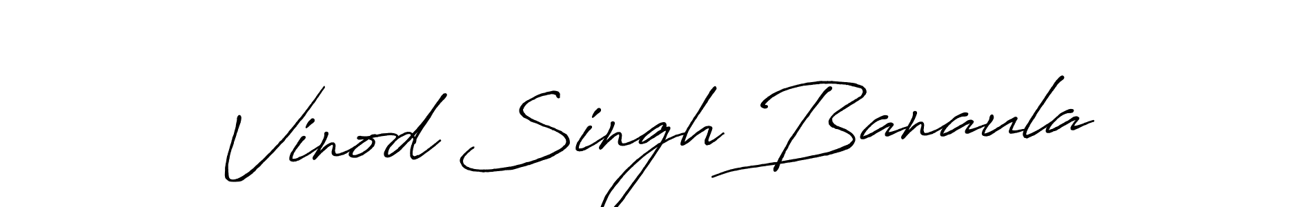 You should practise on your own different ways (Antro_Vectra_Bolder) to write your name (Vinod Singh Banaula) in signature. don't let someone else do it for you. Vinod Singh Banaula signature style 7 images and pictures png