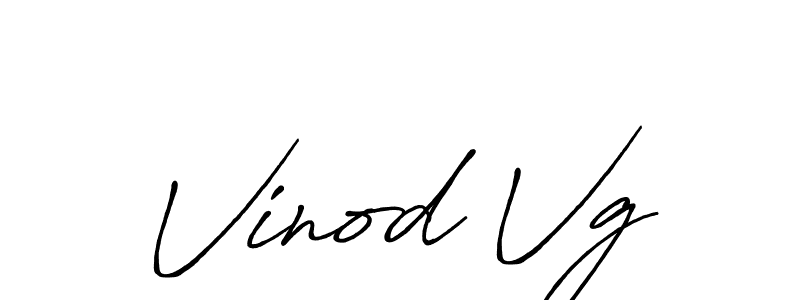 if you are searching for the best signature style for your name Vinod Vg. so please give up your signature search. here we have designed multiple signature styles  using Antro_Vectra_Bolder. Vinod Vg signature style 7 images and pictures png