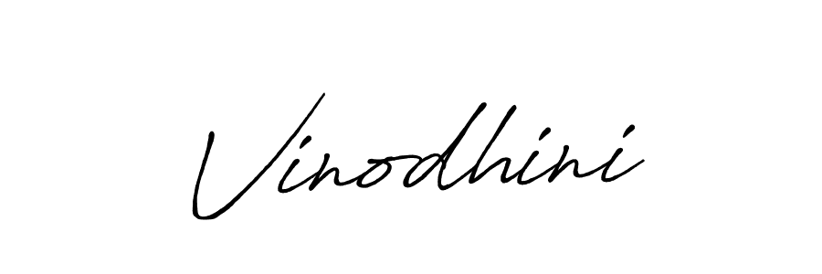 Also we have Vinodhini name is the best signature style. Create professional handwritten signature collection using Antro_Vectra_Bolder autograph style. Vinodhini signature style 7 images and pictures png