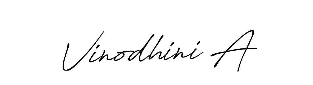You should practise on your own different ways (Antro_Vectra_Bolder) to write your name (Vinodhini A) in signature. don't let someone else do it for you. Vinodhini A signature style 7 images and pictures png