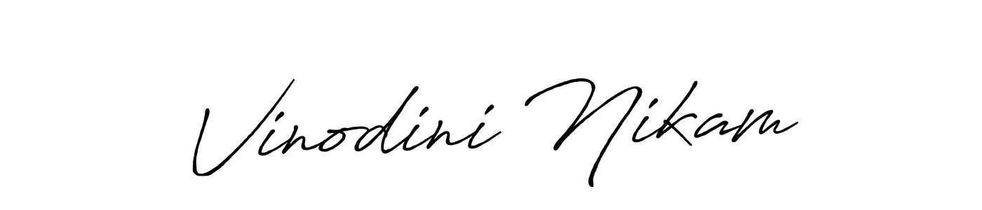 Here are the top 10 professional signature styles for the name Vinodini Nikam. These are the best autograph styles you can use for your name. Vinodini Nikam signature style 7 images and pictures png