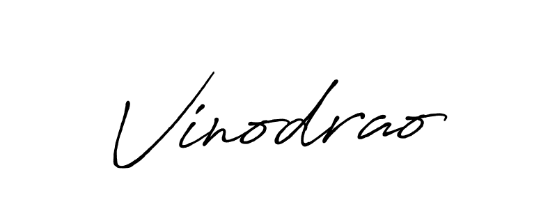 Make a beautiful signature design for name Vinodrao. Use this online signature maker to create a handwritten signature for free. Vinodrao signature style 7 images and pictures png