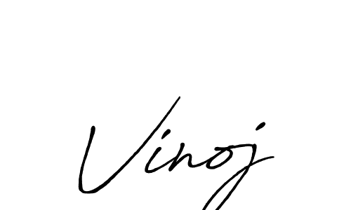 if you are searching for the best signature style for your name Vinoj. so please give up your signature search. here we have designed multiple signature styles  using Antro_Vectra_Bolder. Vinoj signature style 7 images and pictures png