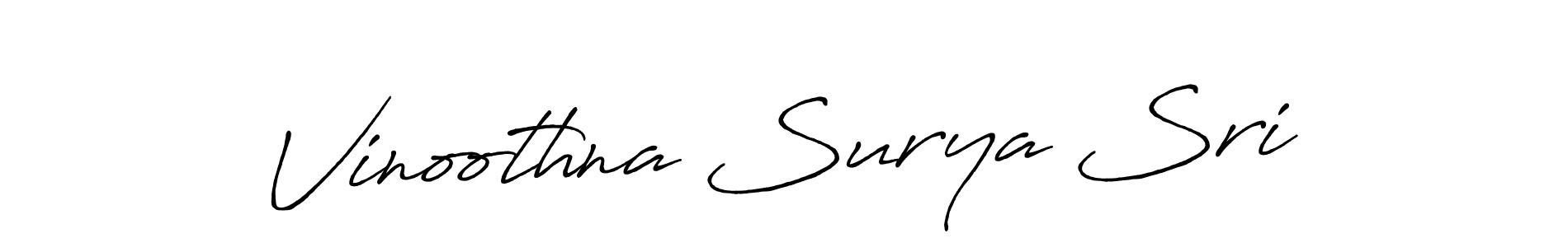 Once you've used our free online signature maker to create your best signature Antro_Vectra_Bolder style, it's time to enjoy all of the benefits that Vinoothna Surya Sri name signing documents. Vinoothna Surya Sri signature style 7 images and pictures png