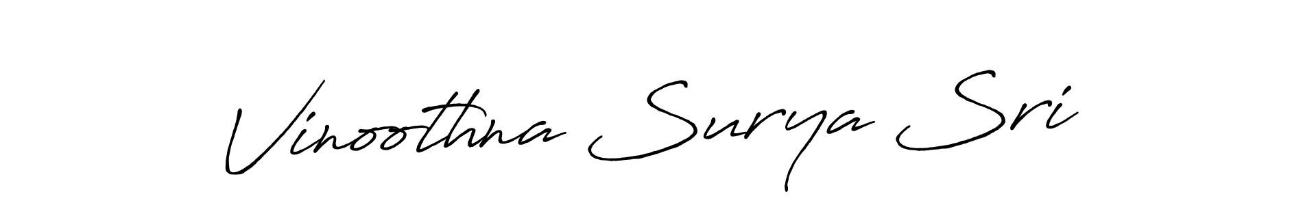 You can use this online signature creator to create a handwritten signature for the name Vinoothna Surya Sri. This is the best online autograph maker. Vinoothna Surya Sri signature style 7 images and pictures png