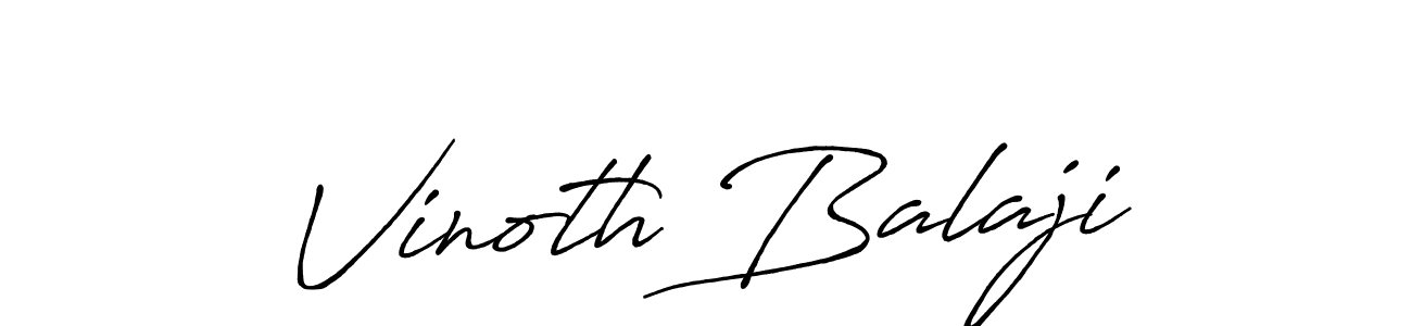 Once you've used our free online signature maker to create your best signature Antro_Vectra_Bolder style, it's time to enjoy all of the benefits that Vinoth Balaji name signing documents. Vinoth Balaji signature style 7 images and pictures png