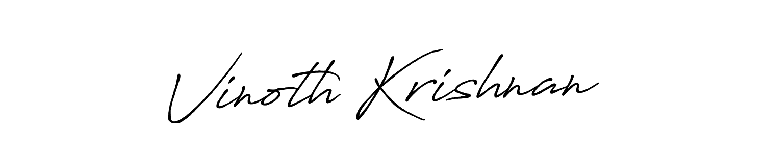 You should practise on your own different ways (Antro_Vectra_Bolder) to write your name (Vinoth Krishnan) in signature. don't let someone else do it for you. Vinoth Krishnan signature style 7 images and pictures png