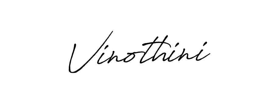 How to make Vinothini name signature. Use Antro_Vectra_Bolder style for creating short signs online. This is the latest handwritten sign. Vinothini signature style 7 images and pictures png