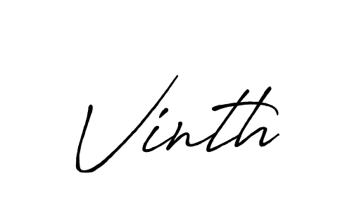 if you are searching for the best signature style for your name Vinth. so please give up your signature search. here we have designed multiple signature styles  using Antro_Vectra_Bolder. Vinth signature style 7 images and pictures png