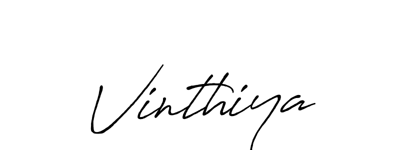 It looks lik you need a new signature style for name Vinthiya. Design unique handwritten (Antro_Vectra_Bolder) signature with our free signature maker in just a few clicks. Vinthiya signature style 7 images and pictures png