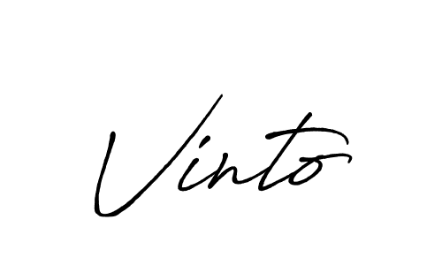 if you are searching for the best signature style for your name Vinto. so please give up your signature search. here we have designed multiple signature styles  using Antro_Vectra_Bolder. Vinto signature style 7 images and pictures png