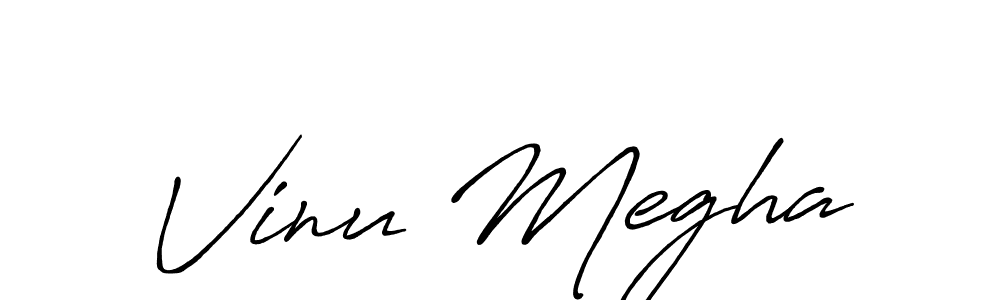 Once you've used our free online signature maker to create your best signature Antro_Vectra_Bolder style, it's time to enjoy all of the benefits that Vinu Megha name signing documents. Vinu Megha signature style 7 images and pictures png