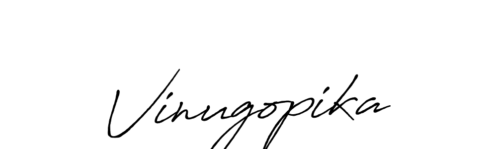 Also You can easily find your signature by using the search form. We will create Vinugopika name handwritten signature images for you free of cost using Antro_Vectra_Bolder sign style. Vinugopika signature style 7 images and pictures png