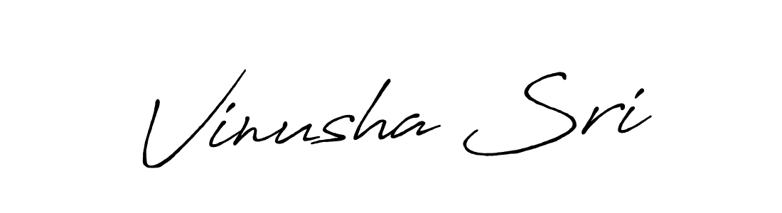 It looks lik you need a new signature style for name Vinusha Sri. Design unique handwritten (Antro_Vectra_Bolder) signature with our free signature maker in just a few clicks. Vinusha Sri signature style 7 images and pictures png