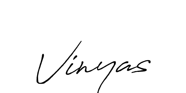 It looks lik you need a new signature style for name Vinyas. Design unique handwritten (Antro_Vectra_Bolder) signature with our free signature maker in just a few clicks. Vinyas signature style 7 images and pictures png