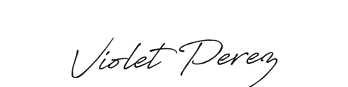 Also You can easily find your signature by using the search form. We will create Violet Perez name handwritten signature images for you free of cost using Antro_Vectra_Bolder sign style. Violet Perez signature style 7 images and pictures png