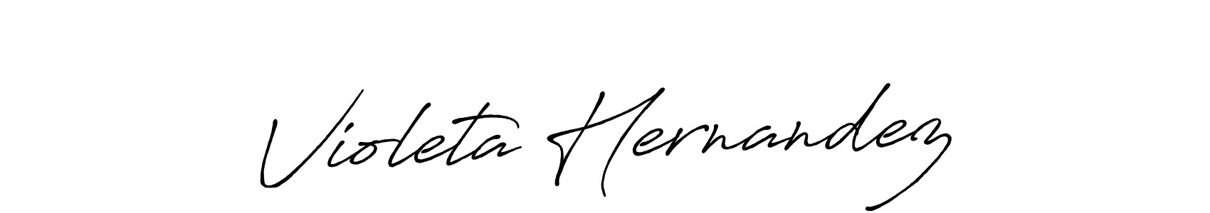 Violeta Hernandez stylish signature style. Best Handwritten Sign (Antro_Vectra_Bolder) for my name. Handwritten Signature Collection Ideas for my name Violeta Hernandez. Violeta Hernandez signature style 7 images and pictures png