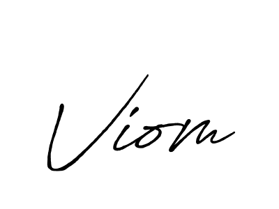 Once you've used our free online signature maker to create your best signature Antro_Vectra_Bolder style, it's time to enjoy all of the benefits that Viom name signing documents. Viom signature style 7 images and pictures png