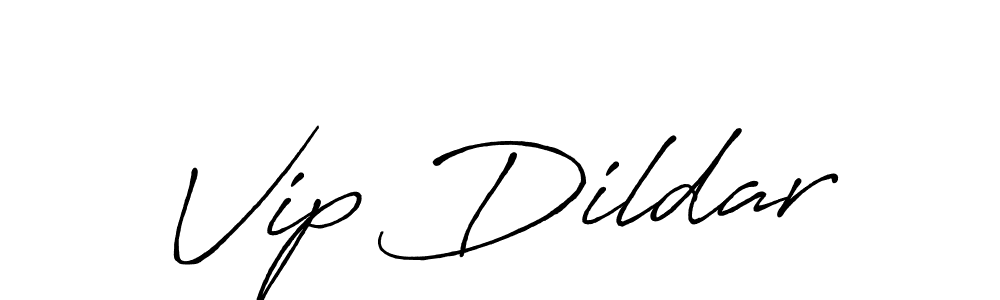 Once you've used our free online signature maker to create your best signature Antro_Vectra_Bolder style, it's time to enjoy all of the benefits that Vip Dildar name signing documents. Vip Dildar signature style 7 images and pictures png