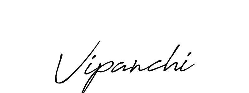 It looks lik you need a new signature style for name Vipanchi. Design unique handwritten (Antro_Vectra_Bolder) signature with our free signature maker in just a few clicks. Vipanchi signature style 7 images and pictures png