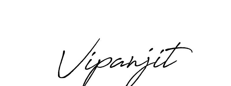 Use a signature maker to create a handwritten signature online. With this signature software, you can design (Antro_Vectra_Bolder) your own signature for name Vipanjit. Vipanjit signature style 7 images and pictures png
