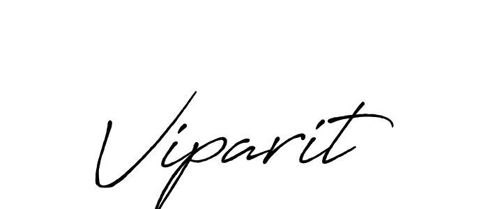 Create a beautiful signature design for name Viparit. With this signature (Antro_Vectra_Bolder) fonts, you can make a handwritten signature for free. Viparit signature style 7 images and pictures png