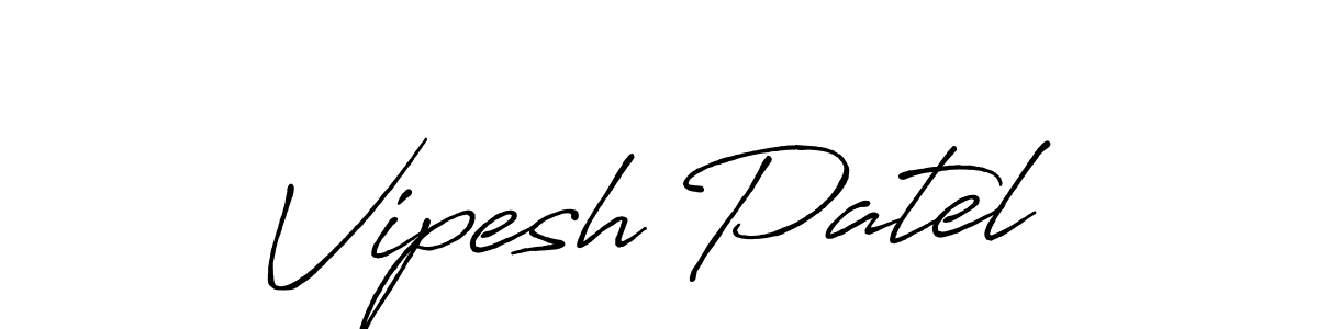The best way (Antro_Vectra_Bolder) to make a short signature is to pick only two or three words in your name. The name Vipesh Patel include a total of six letters. For converting this name. Vipesh Patel signature style 7 images and pictures png