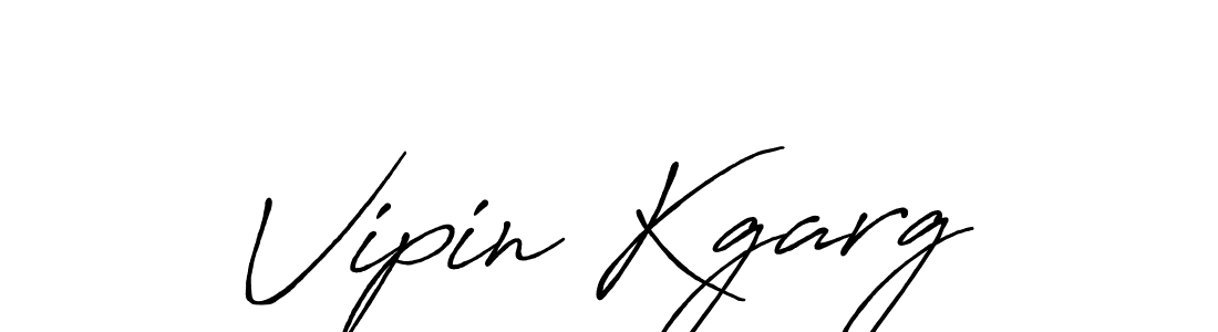 Use a signature maker to create a handwritten signature online. With this signature software, you can design (Antro_Vectra_Bolder) your own signature for name Vipin Kgarg. Vipin Kgarg signature style 7 images and pictures png