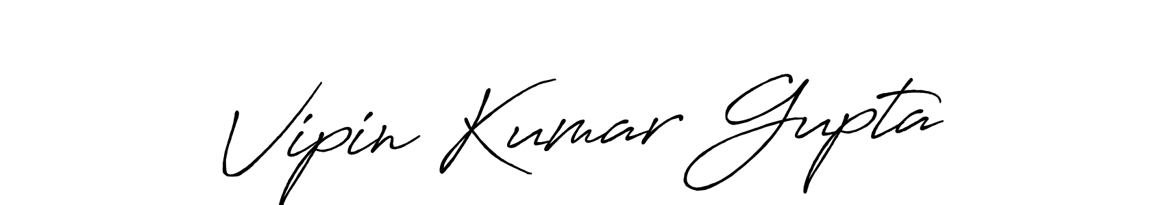 Antro_Vectra_Bolder is a professional signature style that is perfect for those who want to add a touch of class to their signature. It is also a great choice for those who want to make their signature more unique. Get Vipin Kumar Gupta name to fancy signature for free. Vipin Kumar Gupta signature style 7 images and pictures png