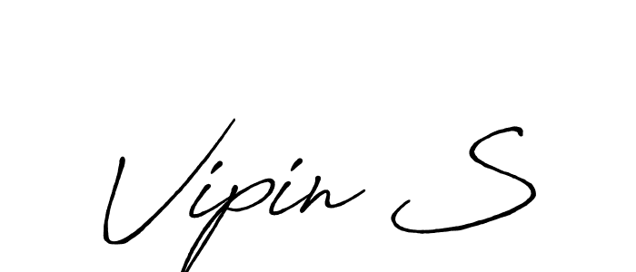 Once you've used our free online signature maker to create your best signature Antro_Vectra_Bolder style, it's time to enjoy all of the benefits that Vipin S name signing documents. Vipin S signature style 7 images and pictures png