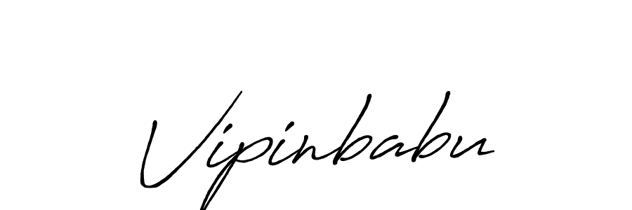How to Draw Vipinbabu signature style? Antro_Vectra_Bolder is a latest design signature styles for name Vipinbabu. Vipinbabu signature style 7 images and pictures png