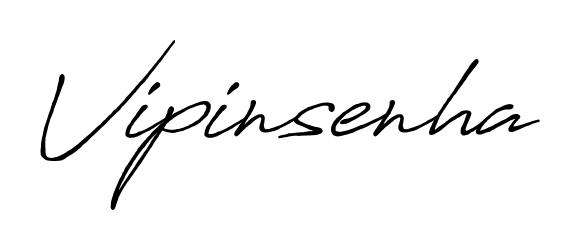 The Antro_Vectra_Bolder typeface gives name Vipinsenha a refined look. Suitable for certificates, diplomas, and official verification. Vipinsenha signature style 7 images and pictures png