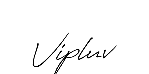 Make a beautiful signature design for name Vipluv. With this signature (Antro_Vectra_Bolder) style, you can create a handwritten signature for free. Vipluv signature style 7 images and pictures png