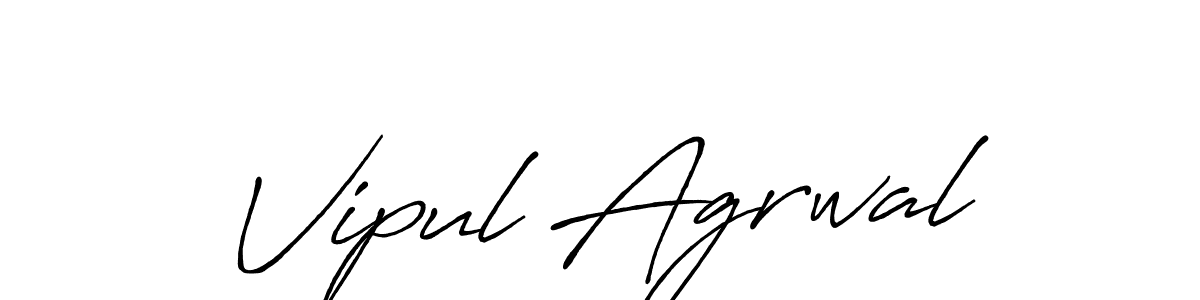 It looks lik you need a new signature style for name Vipul Agrwal. Design unique handwritten (Antro_Vectra_Bolder) signature with our free signature maker in just a few clicks. Vipul Agrwal signature style 7 images and pictures png