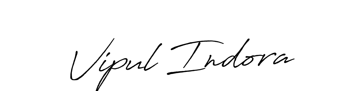How to Draw Vipul Indora signature style? Antro_Vectra_Bolder is a latest design signature styles for name Vipul Indora. Vipul Indora signature style 7 images and pictures png