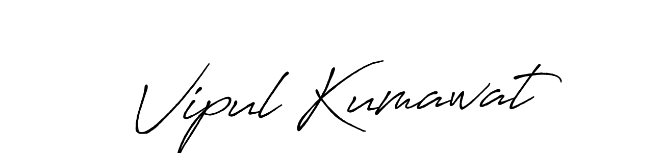 Similarly Antro_Vectra_Bolder is the best handwritten signature design. Signature creator online .You can use it as an online autograph creator for name Vipul Kumawat. Vipul Kumawat signature style 7 images and pictures png