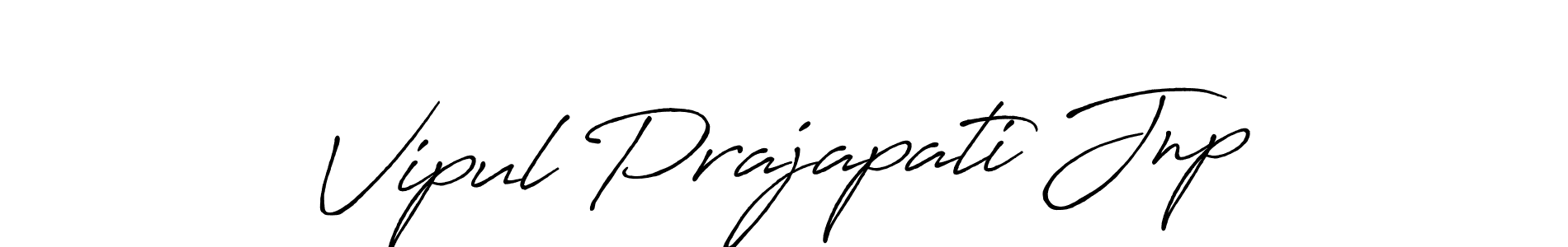 Make a beautiful signature design for name Vipul Prajapati Jnp. Use this online signature maker to create a handwritten signature for free. Vipul Prajapati Jnp signature style 7 images and pictures png