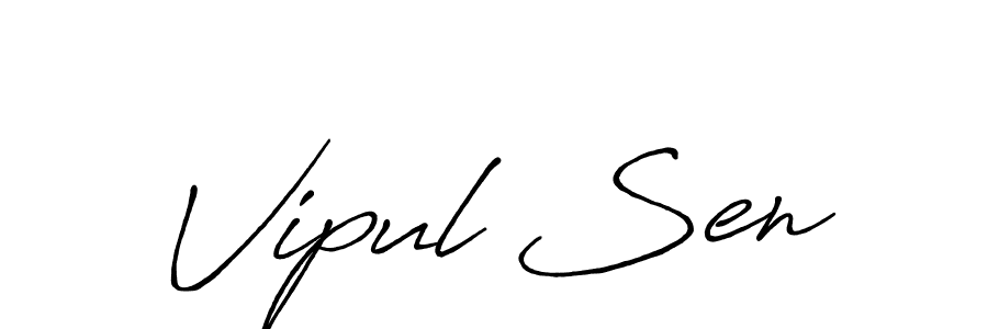 if you are searching for the best signature style for your name Vipul Sen. so please give up your signature search. here we have designed multiple signature styles  using Antro_Vectra_Bolder. Vipul Sen signature style 7 images and pictures png
