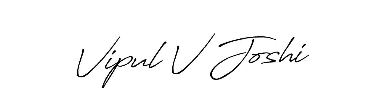 You should practise on your own different ways (Antro_Vectra_Bolder) to write your name (Vipul V Joshi) in signature. don't let someone else do it for you. Vipul V Joshi signature style 7 images and pictures png