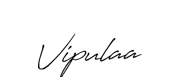 How to make Vipulaa signature? Antro_Vectra_Bolder is a professional autograph style. Create handwritten signature for Vipulaa name. Vipulaa signature style 7 images and pictures png