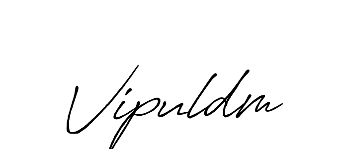 Also You can easily find your signature by using the search form. We will create Vipuldm name handwritten signature images for you free of cost using Antro_Vectra_Bolder sign style. Vipuldm signature style 7 images and pictures png