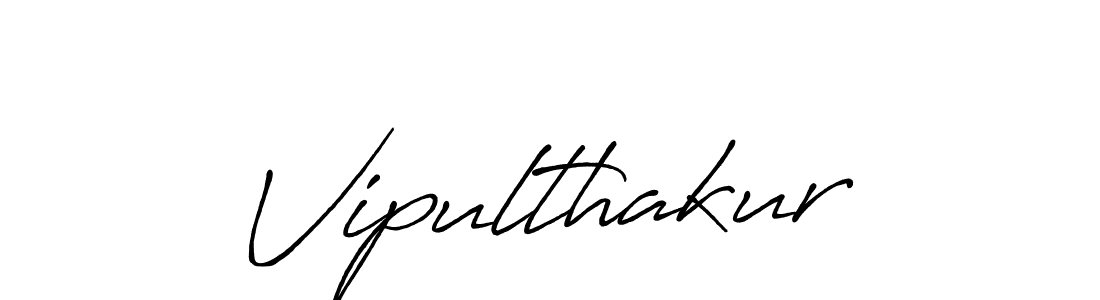 It looks lik you need a new signature style for name Vipulthakur. Design unique handwritten (Antro_Vectra_Bolder) signature with our free signature maker in just a few clicks. Vipulthakur signature style 7 images and pictures png